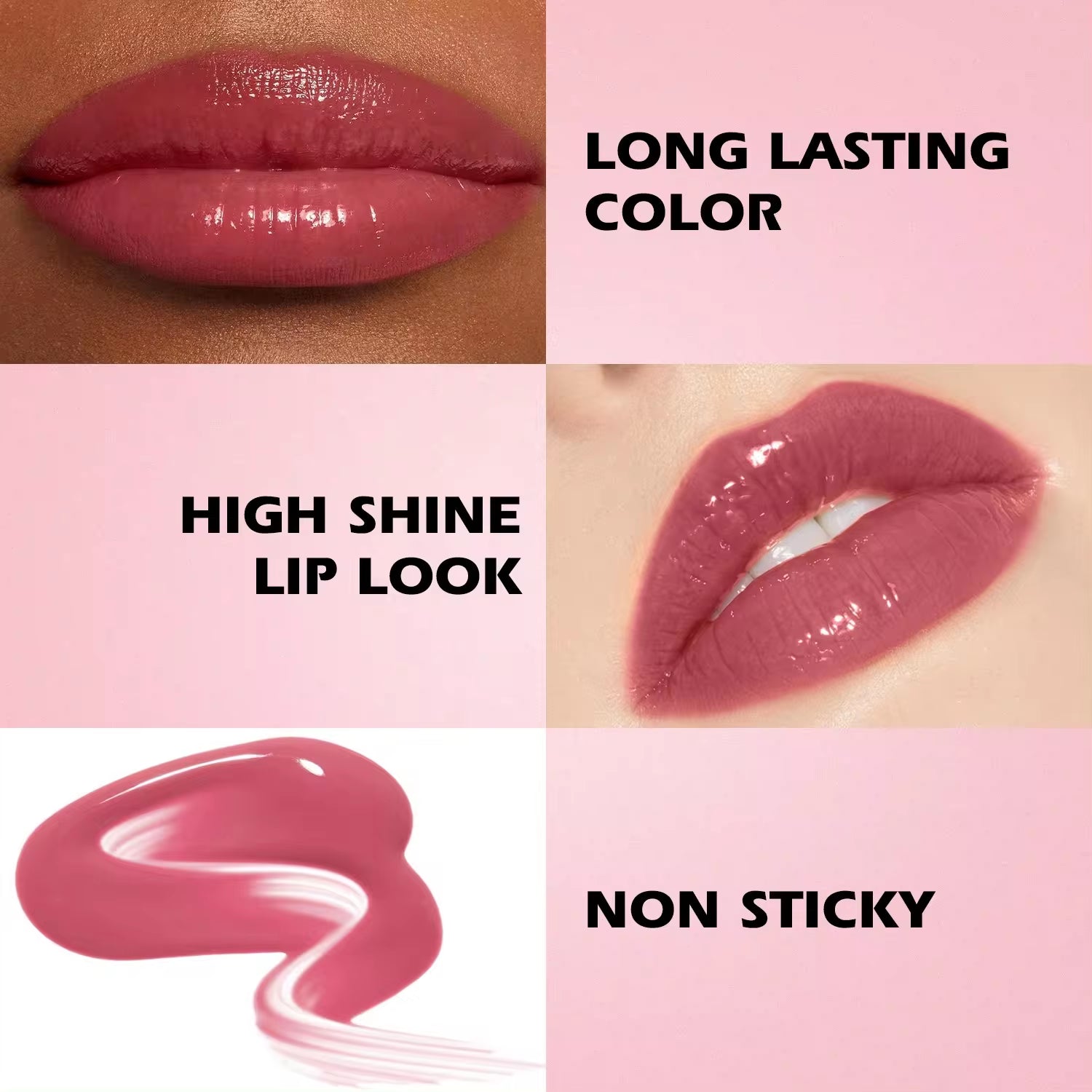High Quality Tinted Lip Stain Gloss Oil Hydrating Long Wearing Custom Logo Non-Sticky Lipgloss Private Label Lip Gloss
